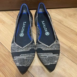 Rothy’s Golden Shimmer Points - Size 9 EUC